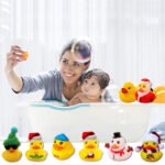 Christmas Rubber Duck Advent Calendar - 24 Days Countdown with Giraffe Themed Mini Duck Toys (Blind Box) - Image 3