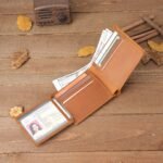 Style 1 To My Son Embossed Genuine Cowhide Leather Men's Wallet (Gift Giver: Love Dad) - Anti-Theft RFID Blocking - Personalized Dad & Mom Gift - Image 2