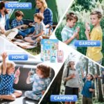 2-Pack Mini Wireless Video Intercom Set for Children(Blue & Pink) - Educational and Interactive Dual-Frequency Walkie Talkie Toy for Playtime - Image 5