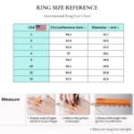 3-Piece Anxiety Spinner Meditation Bands Set - Full Zircon Inlaid Stainless Steel Rings for Stress Relief - US Size 10 - Image 4