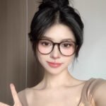 3 Pack black Women's Blue Light Blocking Glasses Non-Prescription 0 Degree Large Frame Lightweight Eyewear for Computer Gaming Office Australian Fashion - Image 2
