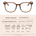 3 Pack black Women's Blue Light Blocking Glasses Non-Prescription 0 Degree Large Frame Lightweight Eyewear for Computer Gaming Office Australian Fashion - Image 4