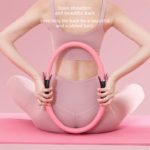 Blue Pilates Ring Exercise Tool â€“ High-Elasticity Yoga Ring for Core Strength, Postpartum Recovery, Glute Toning & Full-Body Workout (Unisex) - Image 2