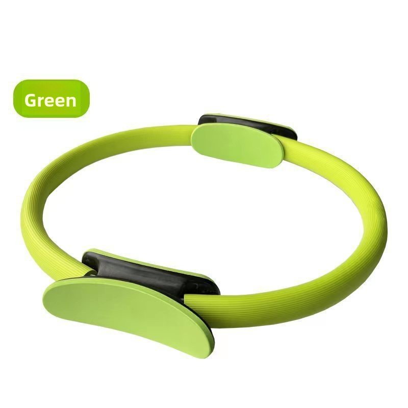 V888-ELOSUNG43119-202601061016-00 Green Pilates Ring Exercise Tool – High-Elasticity Yoga Ring for Core Strength, Postpartum Recovery, Glute Toning & Full-Body Workout (Unisex) - Image 1