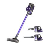 Devanti Stick Vacuum Cleaner Bagless Cordless 150W Purple - Image 8