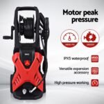 Giantz 2400PSI High Pressure Washer Electric Water Cleaner Pump 10M Jet Hose Gurney - Image 4