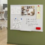 Magnetic Whiteboard 60x90cm Erase Board Marker Eraser Tray Home Office School - Image 5