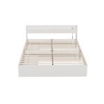 Artiss Bed Frame Double Size Mattress Base wtih Charging Ports 2 Storage Drawers - Image 3