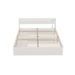 Artiss Bed Frame Queen Size Mattress Base wtih Charging Ports 2 Storage Drawers - Image 3