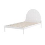 Artiss Bed Frame King Single Size Wooden White DALY - Image 7