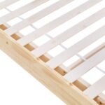 Artiss Bed Frame Queen Size Floating Wooden Mattress Base Platform Timber ODIN - Image 3
