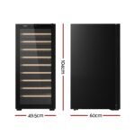 Devanti Wine Fridge Cooler 66 Bottles - Image 2