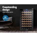 Devanti Wine Fridge Cooler 51 Bottles - Image 4