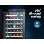 Devanti Wine Fridge Cooler 51 Bottles - Image 5