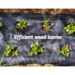 Instahut 3.66x30m Weed Mat Weedmat Control Plant - Image 6
