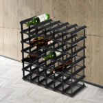 Artiss Wine Rack 42 Bottle Black - Image 7