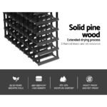 Artiss Wine Rack 72 Bottle Black - Image 5