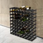 Artiss Wine Rack 72 Bottle Black - Image 7