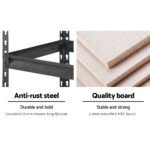 Giantz 4x1.8M Garage Shelving Warehouse Rack Pallet Racking Storage Charcoal - Image 5