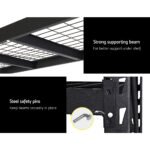 Giantz 4Mx2M Garage Shelving Warehouse Rack Pallet Racking Storage Shelve Black - Image 5