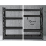 Giantz 4Mx2M Garage Shelving Warehouse Rack Pallet Racking Storage Shelve Black - Image 6