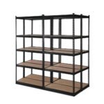 Giantz 4x1.5M Garage Shelving Warehouse Rack Pallet Racking Storage Shelve Black - Image 7