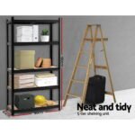 Giantz 1.8M Warehouse Racking Rack Shelving Garage Storage Steel Metal Shelves - Image 2