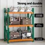 Giantz 1.2Mx1.5M Garage Shelving Warehouse Rack - Image 4