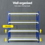 Giantz 2Mx2M Warehouse Shelving Garage Rack - Image 5