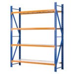 Giantz 2.4Mx2M Garage Shelving Warehouse Rack Pallet Racking Storage Shelf Blue - Image 7