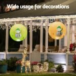 Jingle Jollys Christmas Inflatable Ball 60cm Led Illuminated Snowman Xmas Decor - Image 5