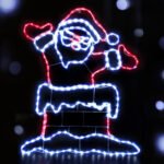 1M Christmas Lights 248 LED Santa Motif Light Decorations Jingle Jollys - Image 7