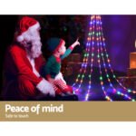 320 LED 5M Christmas Lights Solar String Fairy Light Jingle Jollys - Image 6