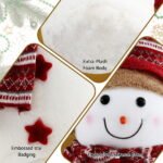 Jingle Jollys Christmas Snowman Handicraft Ornaments Party Decorations 60cm - Image 6