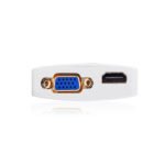 UGreen Mini Display Port to HDMI & VGA Dual Converter Premium ABS case (10427 ) - Image 4
