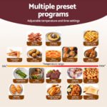 Devanti Air Fryer 13L LCD Fryers Oven - Image 5