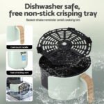 Devanti 5L Air Fryer Touch Control 1700W Green - Image 7