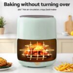 Devanti 5L Air Fryer Touch Control 1700W Green - Image 8