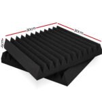 Alpha Acoustic Foam 60pcs 30x30x5cm Sound Absorption Proofing Panel Studio Wedge - Image 2