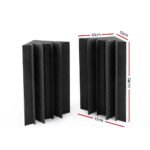 Alpha Acoustic Foam 60pcs Corner Bass Trap Sound Absorption - Image 2