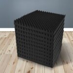 Alpha Acoustic Foam 40pcs 50x50x5cm Sound Absorption Proofing Panels Eggshell - Image 8