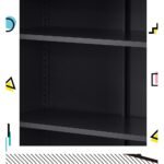 Artiss Buffet Sideboard Metal Cabinet - SWEETHEART Charcoal - Image 6