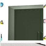 Artiss Buffet Sideboard Metal Cabinet - SWEETHEART Green - Image 5