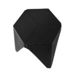 Artiss 4PC Puzzle Stool Plastic Bar Stools Stackable Black - Image 3