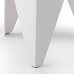 Artiss 4PC Puzzle Stool Bar Stools Stackable White - Image 6