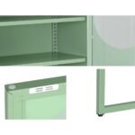 Artiss Buffet Sideboard Metal Cabinet - ELLA Green - Image 8