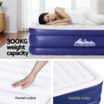 Weisshorn Air Mattress King Inflatable Bed Air bed 51cm - Image 5