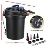 Giantz Aquarium Filter Fish Tank External Canister Water Filter 10000L/H - Image 2