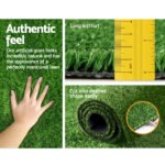 Prime Turf Artificial Grass 2mx5m 17mm Synthetic Fake Lawn Turf Plant Plastic Olive - Image 6