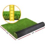 Prime Turf Artificial Grass 20mm 2mx5m Synthetic Fake Lawn Turf Plastic Plant 4-coloured - Image 2